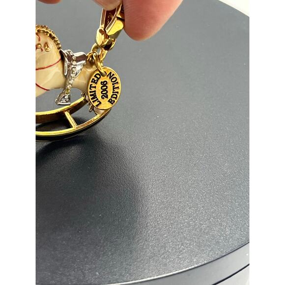 JUICY COUTURE 2006 Limited Edition ROCKING HORSE Pony Teeter Totter Charm - Picture 8 of 10
